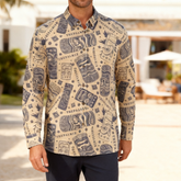 Tiki Totem Retro  Long-sleeve shirt